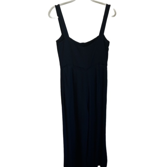 Reformation Della Black Button Front Jumpsuit 8 - Picture 5 of 11